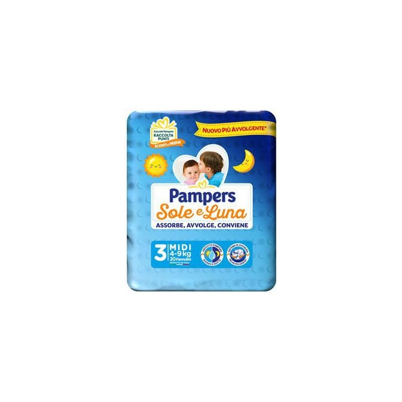 PAMPERS SOLE & LUNA 3MIS.