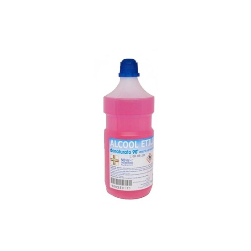 PHARMASAN ALCOOL ETILICO DEN. 90° 500ML IMBALLI INTERI X 30