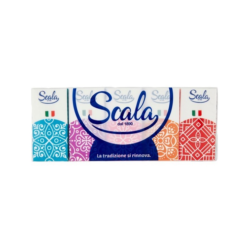 SCALA FAZZOLETTI 10 PZ 4VELI IMBALLI INTERI X 24