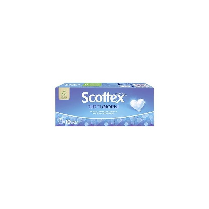 SCOTTEX FAZZOLETTINI PZ 10 IMBALLI INTERI X 32