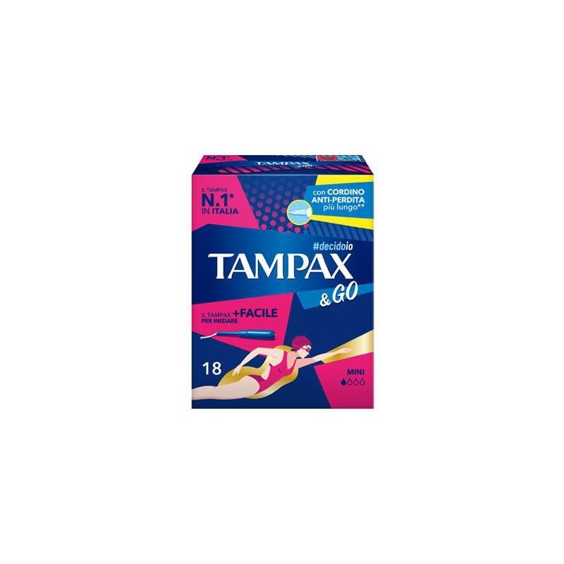 TAMPAX & GO X 18 MINI