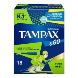 TAMPAX & GO X 18 SUPER