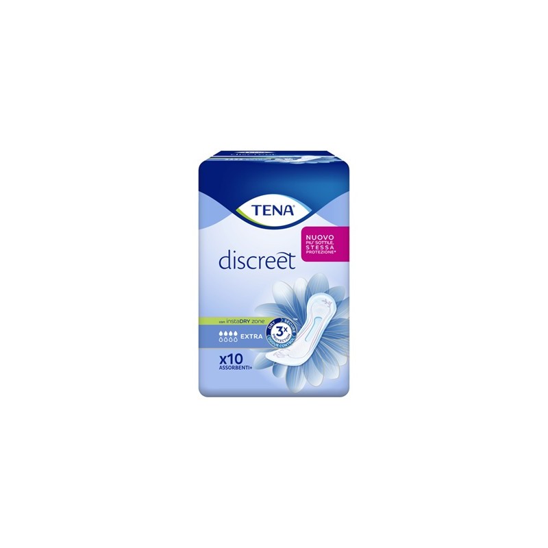TENA DISCREET EXTRA X10