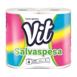 VIT CARTA IGIENICA 4 RT SALVASPESA IMBALLI INTERI X 15