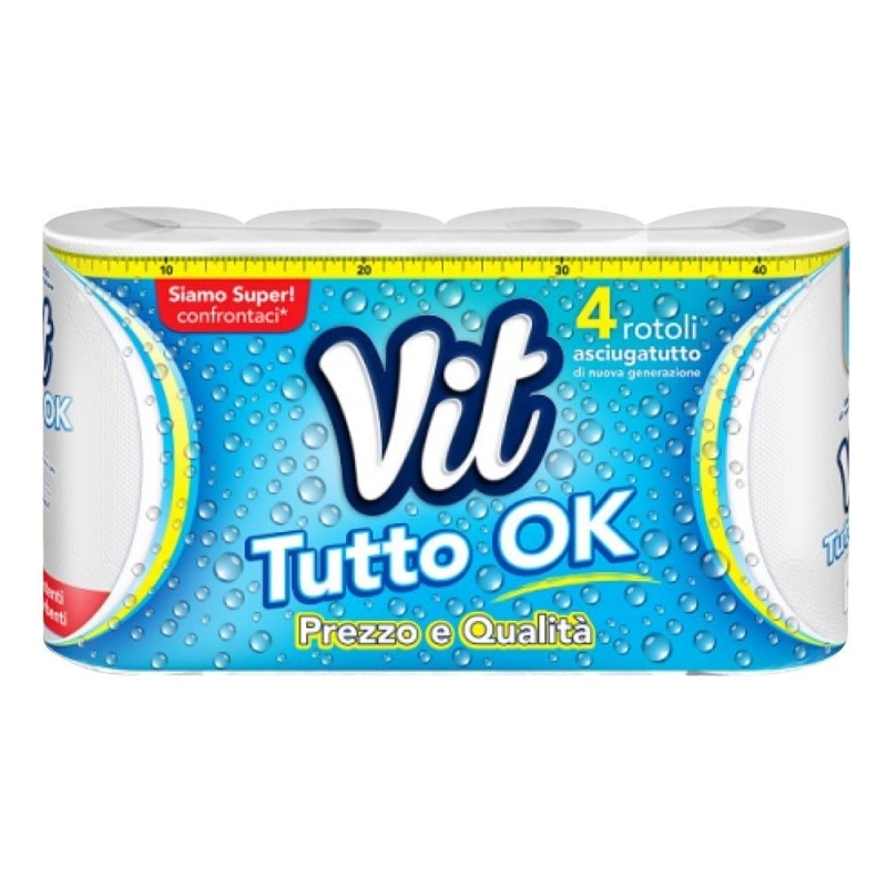 VIT TUTTO OK ASCIUGATUTTO 4RT IMBALLI INTERI X 10