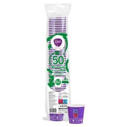 CLENDY BICCHIERINO CAFFE BIO ML.75 X50 VIOLA