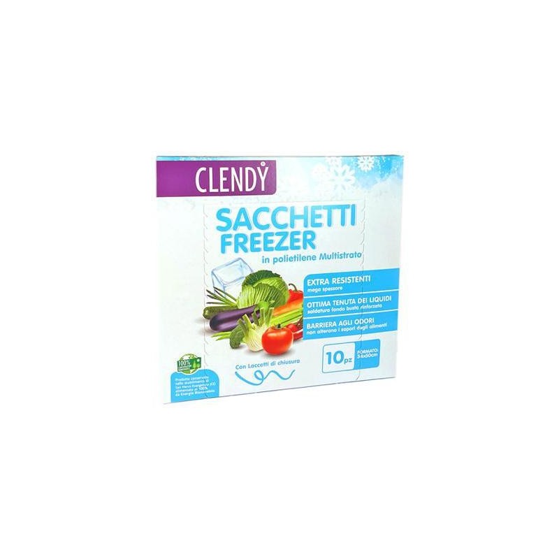 CLENDY SACCHI FREEZER MULTISTRATO X 10 PZ