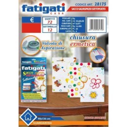 FATIGATI SACCO SOTTOVUOTO 98*136 IMBALLI INTERI X 12