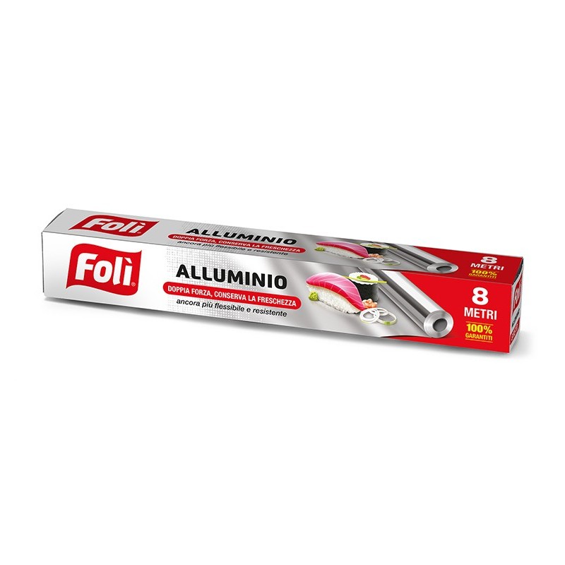 FOLI' ALLUMINIO 8 MT IMBALLI INTERI X 24