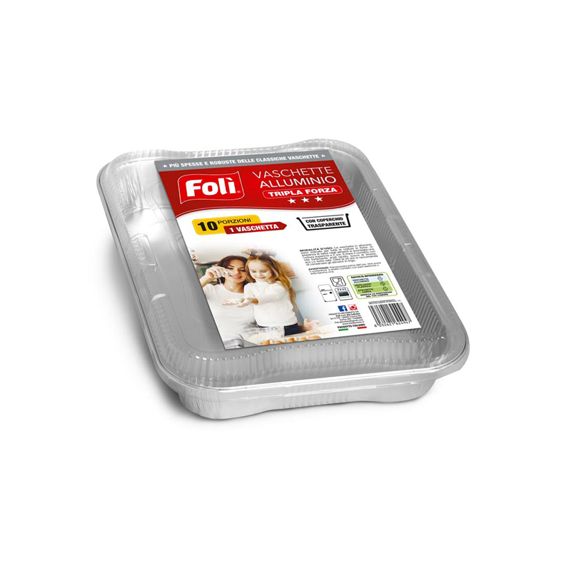 FOLI' PACK CONT.ALL.  S/C 10PORZ. 1 PZ TRIPLA FORZA RIGIDI IMBALLI INTERI X 36