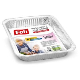 FOLI' PACK CONT.ALLUMINIO S/C 8PORZ. 2 PZ STANDARD IMBALLI INTERI X 36