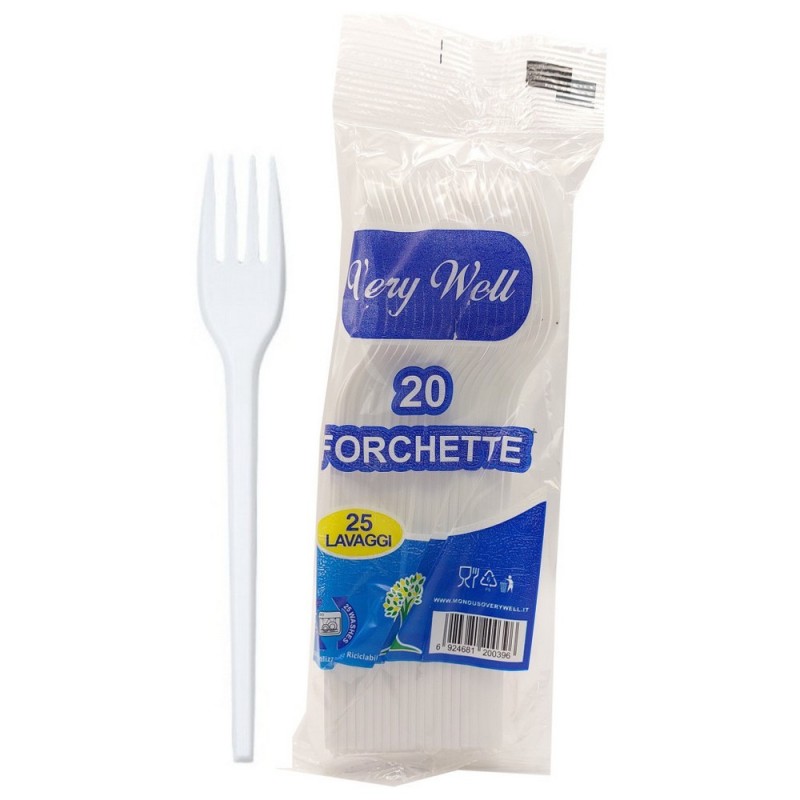 FORCHETTE PLASTICA 20 PZ  IMBALLI INTERI X 100