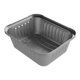 KITO CONTENITORI ALLUMINIO 4 PZ 1 PORZIONE CON COPERCHIO RIP