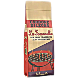 LA FORNACELLA SACCO CARBONE 2,5 KG IMBALLI INTERI X 6