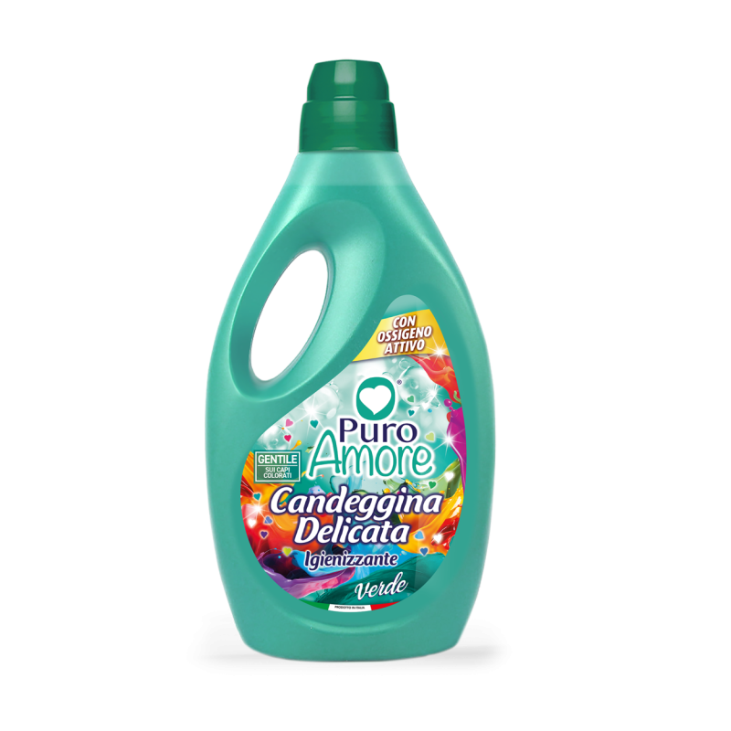 PURO AMORE CANDEGGINA DELICATA VERDE 2L IMBALLI INTERI X 6