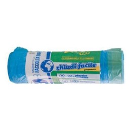 THE BEST SACCHI CON MANIGLIE 40LT 15 PEZZI 55X65 AZZURRI