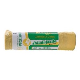 THE BEST SACCHI CON MANIGLIE 40LT 15 PEZZI 55X65 GIALLI