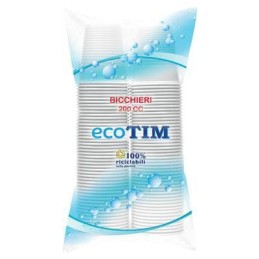 TIM BICCHIERE BIANCO DOPPIO CC.200X96