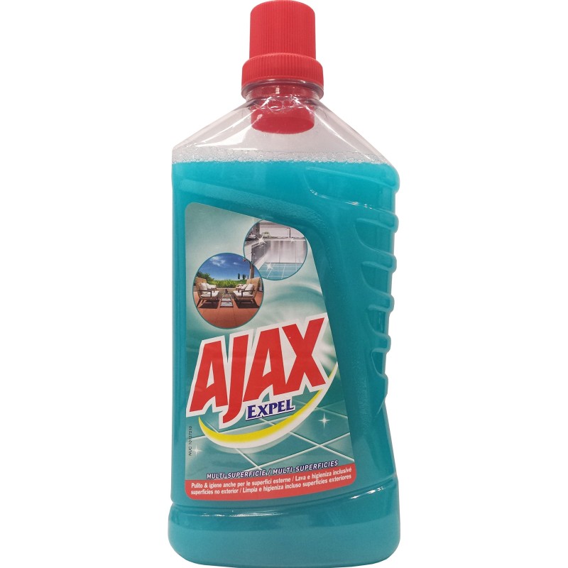 AJAX PAVIMENTI 1,25 LT NEW EXPEL IMBALLI INTERI X 12