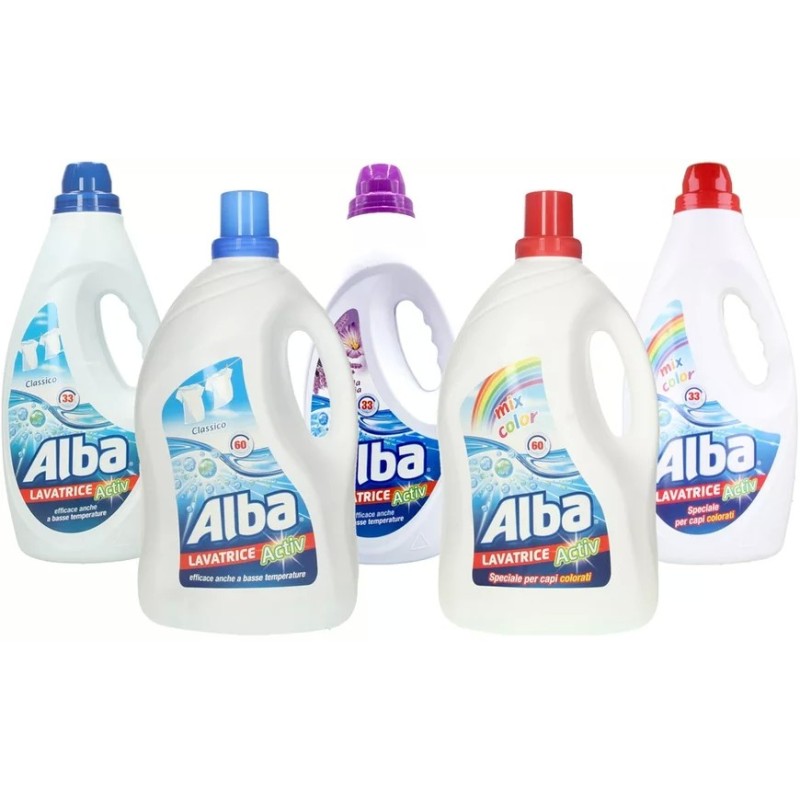 ALBA LAVATRICE 33 LAV.  PURE BLACK (capi scuri) IMBALLI INTERI X 8