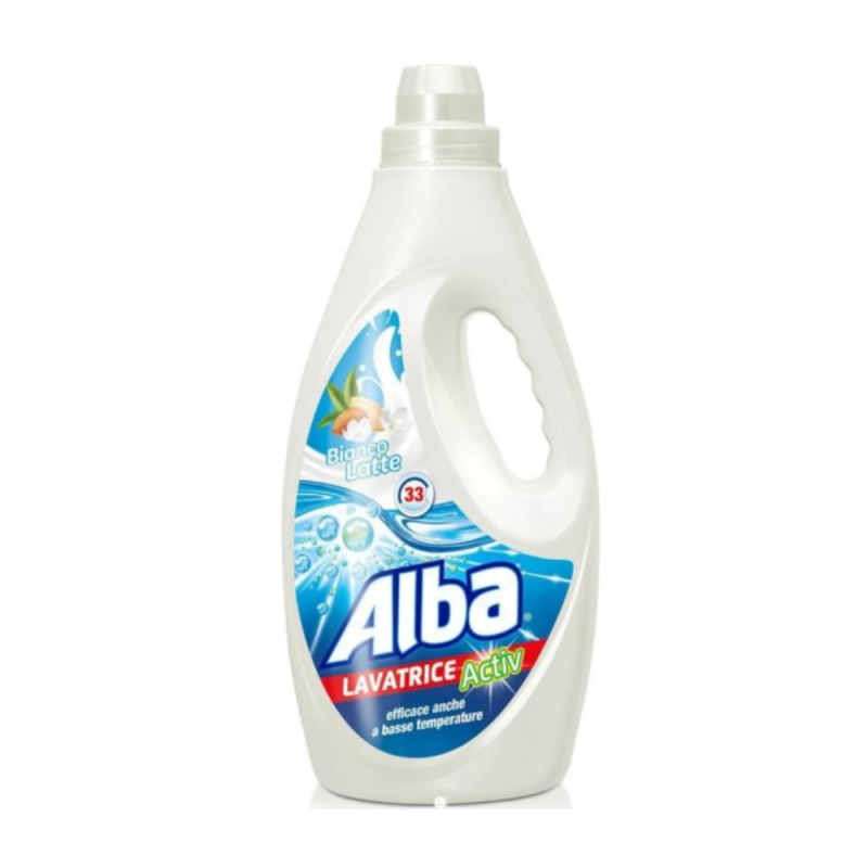 ALBA LAVATRICE 33 LAV. BIANCO LATTE IMBALLI INTERI X 8