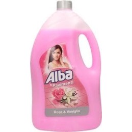 ALBA PAVIMENTI 4000ml ROSA E VANIGLIA IMBALLI INTERI X 4