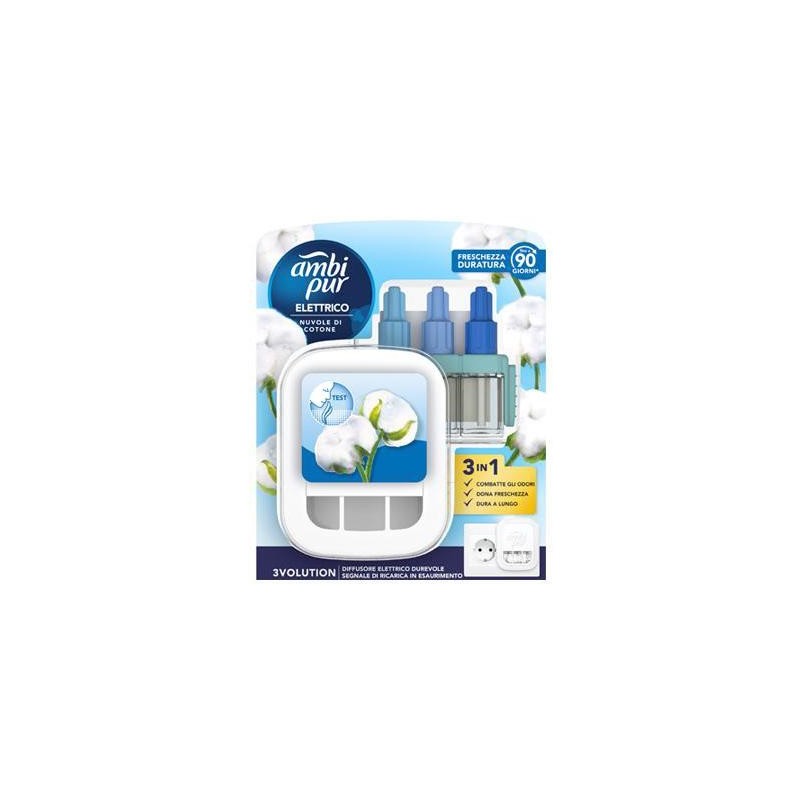 AMBI PUR 3VOLUTION BASE NUVOLEDI COTONE ML.20